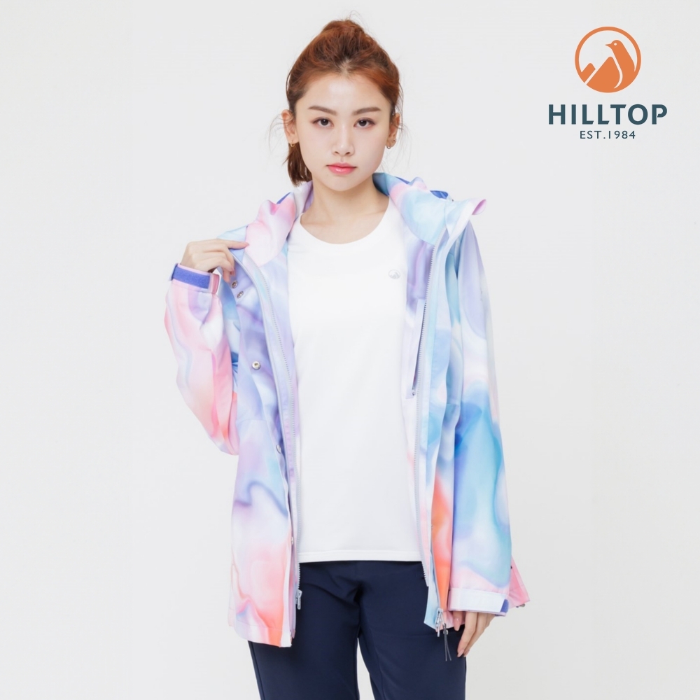 Hilltop 山頂鳥】GORE-TEX 防水防風透氣單件式施華洛世奇水鑽可拆帽 