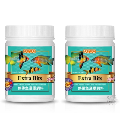 OTTO 奧圖 熱帶魚漢堡飼料 200g X 2