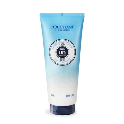 L OCCITANE 歐舒丹 乳油木保濕去角質美體霜200ml-百貨公司貨