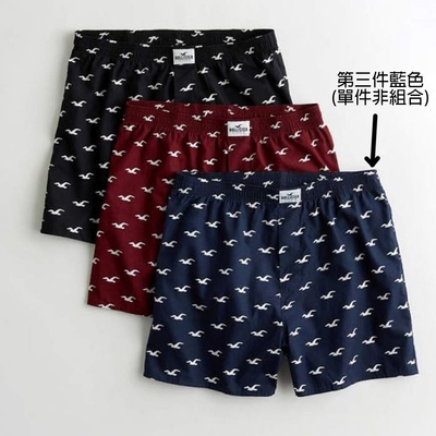 Hollister Co. HCO Hollister 男性內褲 單件 藍色 2278