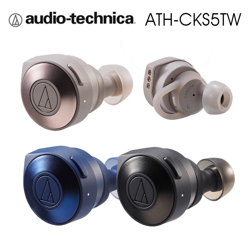 【贈原廠潮帽】鐵三角 ATH-CKS5TW  真無線運動耳機 product image 1