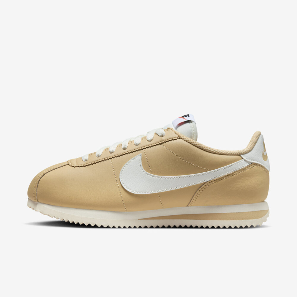 Nike W Cortez [DN1791-200] 女 休閒鞋 運動 經典 復古 阿甘鞋 奶油中底 皮革 穿搭 奶茶