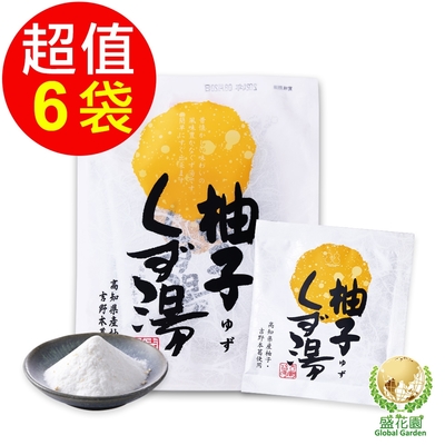 盛花園 日本不二食品-柚子葛粉(6袋/組)