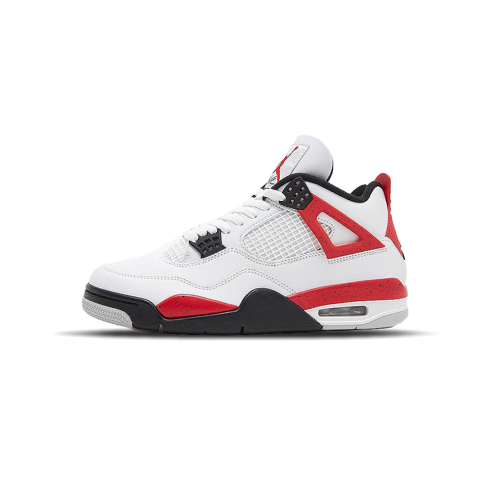 Nike Air Jordan 4 Retro 大童經典紅喬丹AJ4 經典運動休閒鞋408452-161