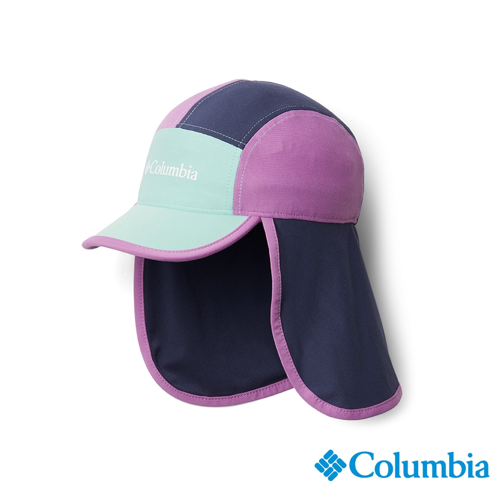 Columbia 哥倫比亞 童款- UPF50快排遮陽帽-深藍 UCY01140NY