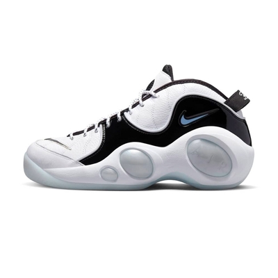 Nike Air Zoom Flight 95 男鞋黑白色氣墊緩震訓練籃球休閒籃球鞋