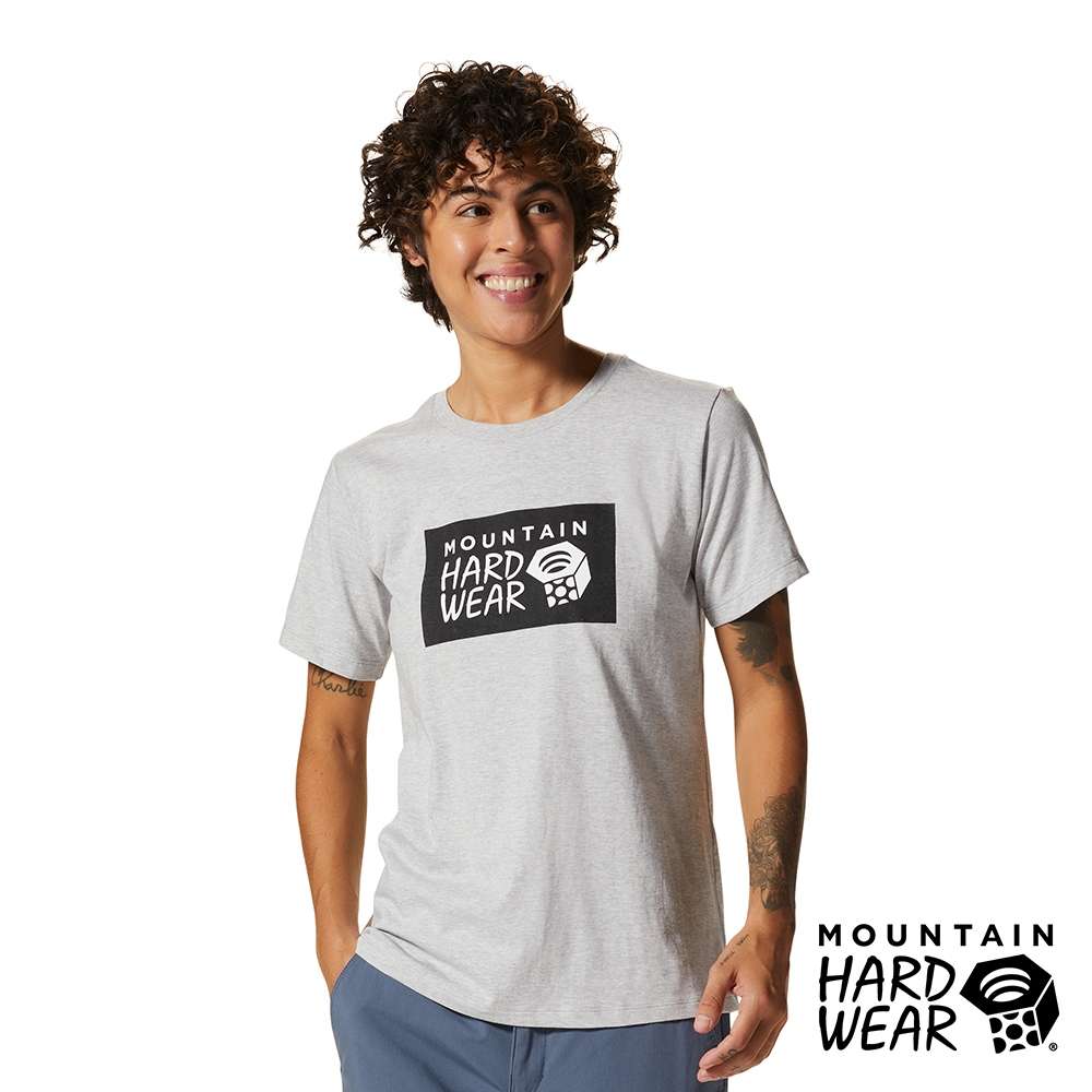 【Mountain Hardwear】MHW Logo Graphic Short Sleeve Women 印花LOGO短袖棉T恤 女款 灰色 #1989381