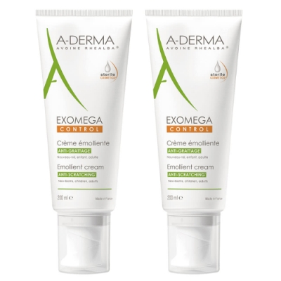 A-DERMA 艾芙美 燕麥新葉益護佳營養霜 200ML 2入組