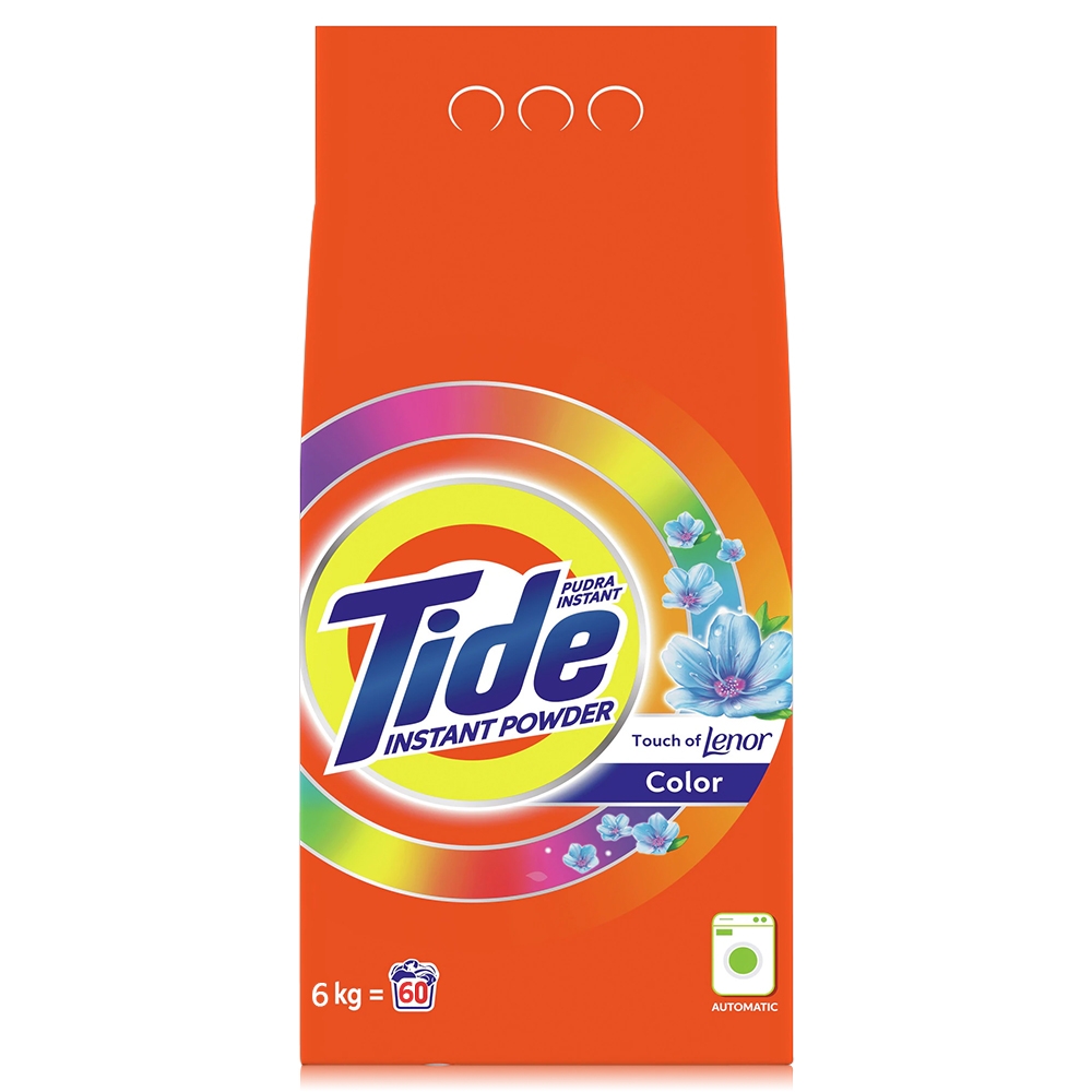 Tide 亮白護色洗衣粉 6kg (Lenor花香)