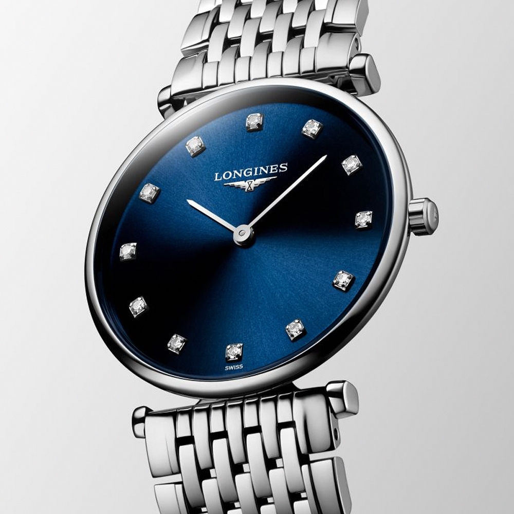 LONGINES 浪琴 官方授權 La Grande 嘉嵐真鑽石英女錶 年終送禮-29mm L4.512.4.97.6