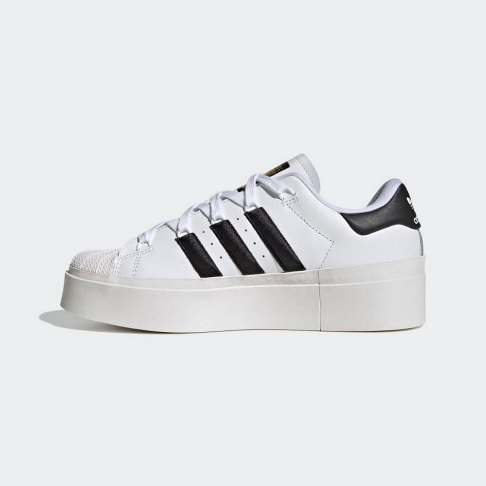 ADIDAS ORIGINALS SUPERSTAR BONEGA W三葉草 女休閒鞋-白-GX1840