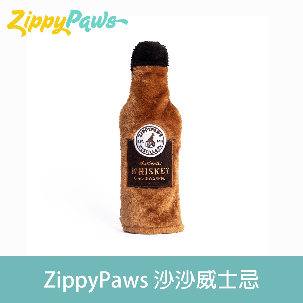 ZippyPaws歡樂時光瓶-沙沙威士忌 有聲玩具