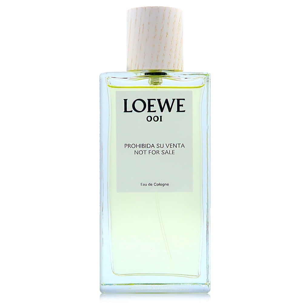 LOEWE 001 中性古龍水 100ml TESTER