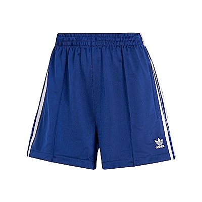 Adidas Firebird Short IP2958 女 短褲 休閒 復古 三葉草 寬鬆 拉鍊口袋 藍