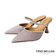 Tino Bellini 尖頭鑽飾高跟穆勒鞋FZ2V002(閃耀紫) product thumbnail 1