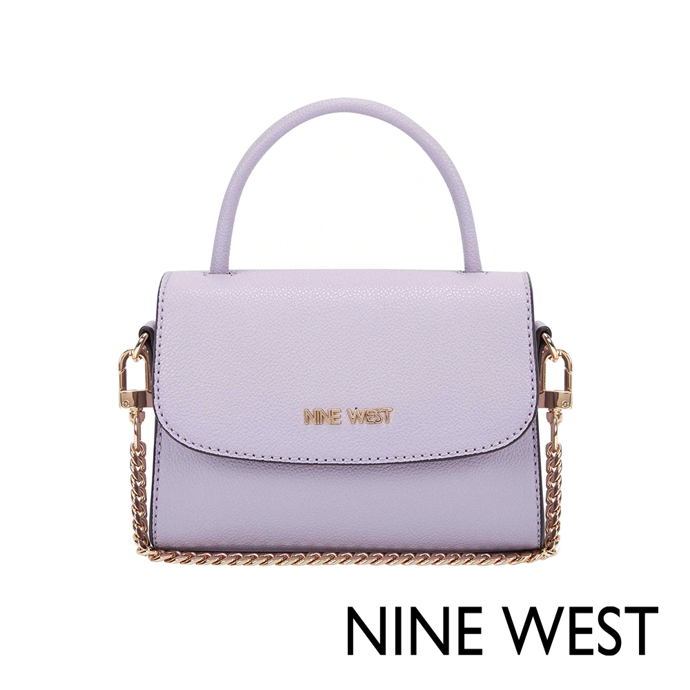 NINE WEST DAYLE 迷你鍊帶手提/斜背兩用包-薰衣草紫(550978)