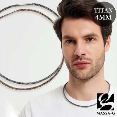 MASSA-G Titan X1 4mm超合金鍺鈦項鍊