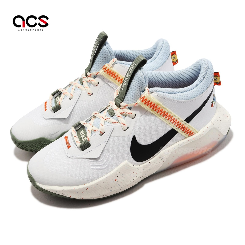 Nike 籃球鞋 Air Zoom Crossover GS 童鞋 中大童 女鞋 中筒 氣墊 支撐 運動鞋  DX6051-101