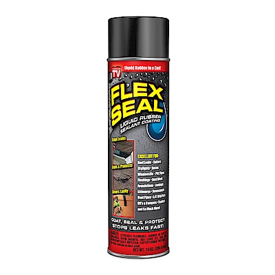 美國FLEX SEAL 萬用止漏劑(噴劑型/亮黑色)