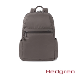 Hedgren INNER CITY系列 XXL Size 14吋 雙側袋 後背包 灰棕