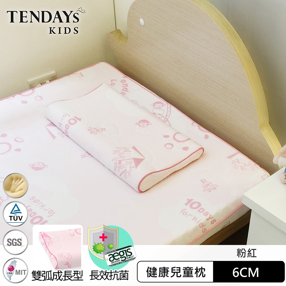 【TENDAYs】兒童健康枕(6cm記憶枕 兩色可選)