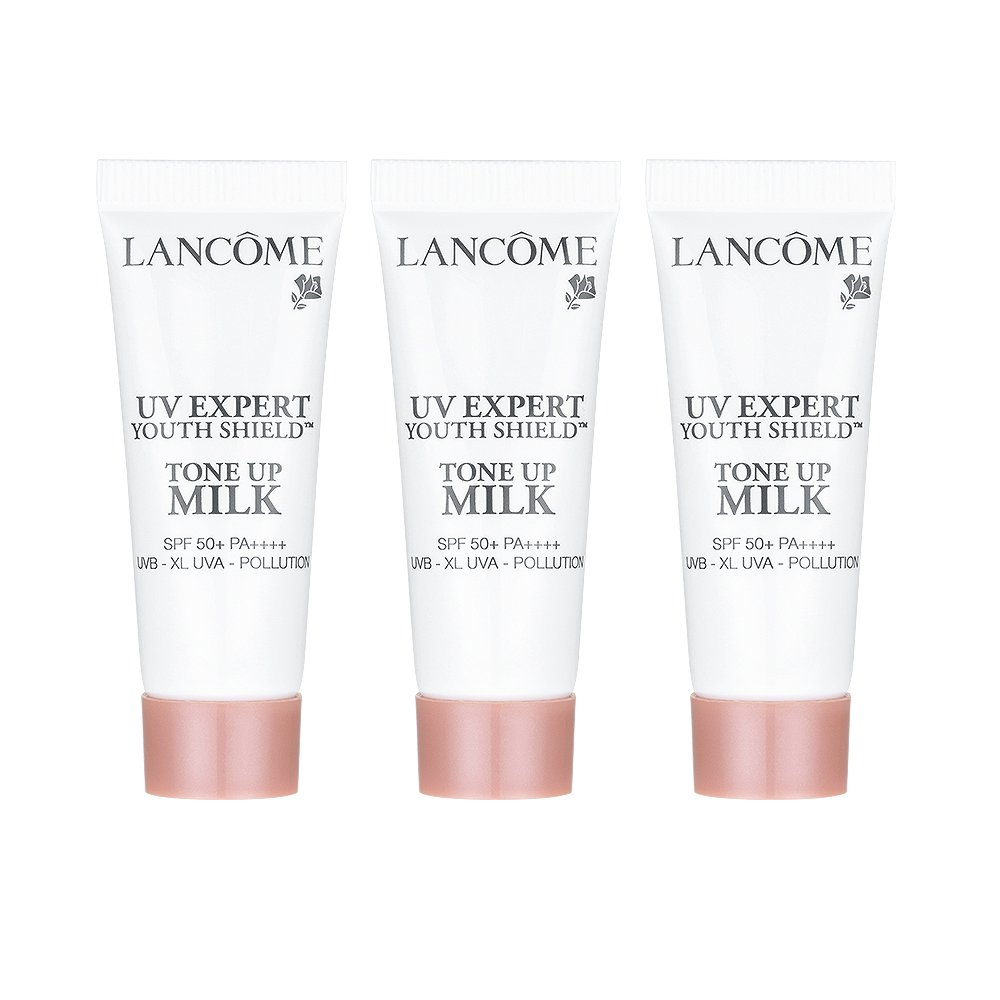 (即期品)LANCOME蘭蔻 超輕盈UV提亮素顏霜10ml x3