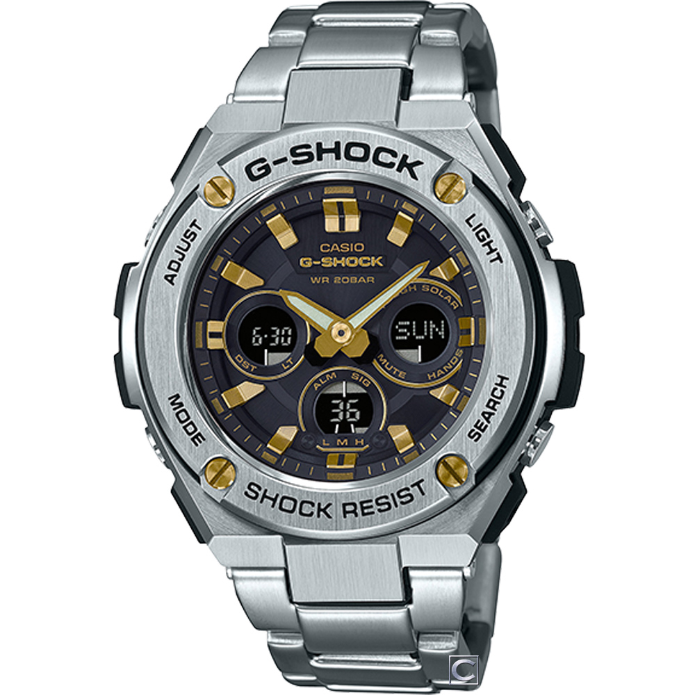 G-SHOCK 強悍構造雙顯運動錶(GST-S310D-1A9)49.3mm | G-SHOCK | Yahoo