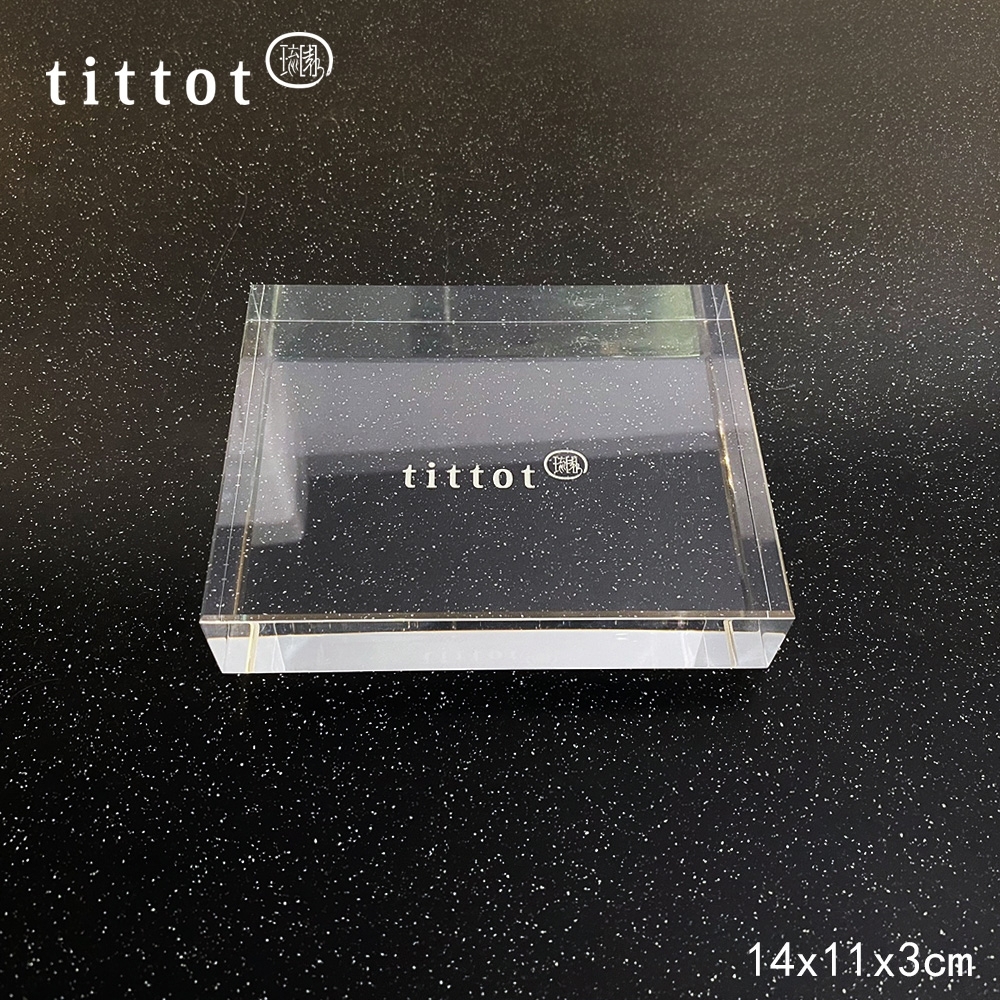 琉園tittot 壓克力底座 14x11x3cm 小長 2件組