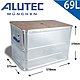 台灣總代理 德國ALUTEC-輕量化分類鋁箱 工具收納 露營收納 (69L)-含蓋 product thumbnail 2