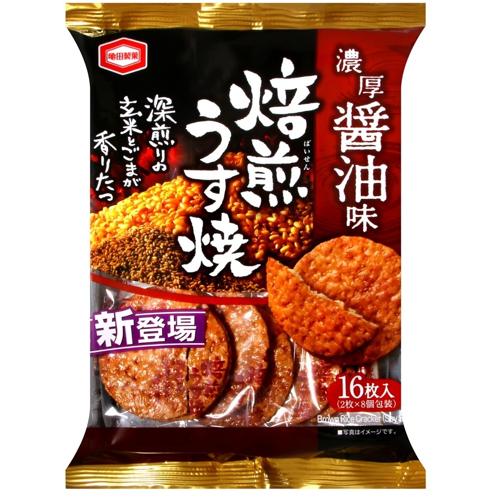 龜田 薄燒米果-濃厚醬油風味(88g)