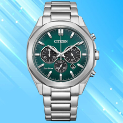 CITIZEN星辰 Chronograph 光動能紳士計時手錶 CA4590-81X