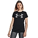 【UNDER ARMOUR】UA 女 Tech Graphic短T-Shirt-1379467-001 product thumbnail 1