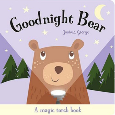 A Magic Torch Book：Goodnight Bear 小熊說晚安趣味膠片書