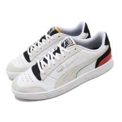 Puma 休閒鞋 Ralph Sampson 男鞋 基本款 簡約 皮革 質感 穿搭 球鞋 白 黑 37474901