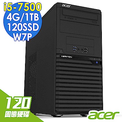 Acer VM2640G i5-7500/4G/1T+120/W7P