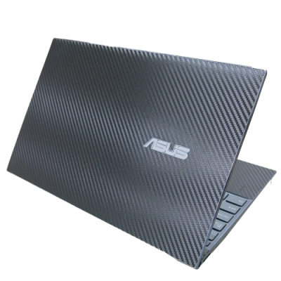 EZstick ASUS ZenBook 14 UX425 UX425JA 黑色立體紋機身貼