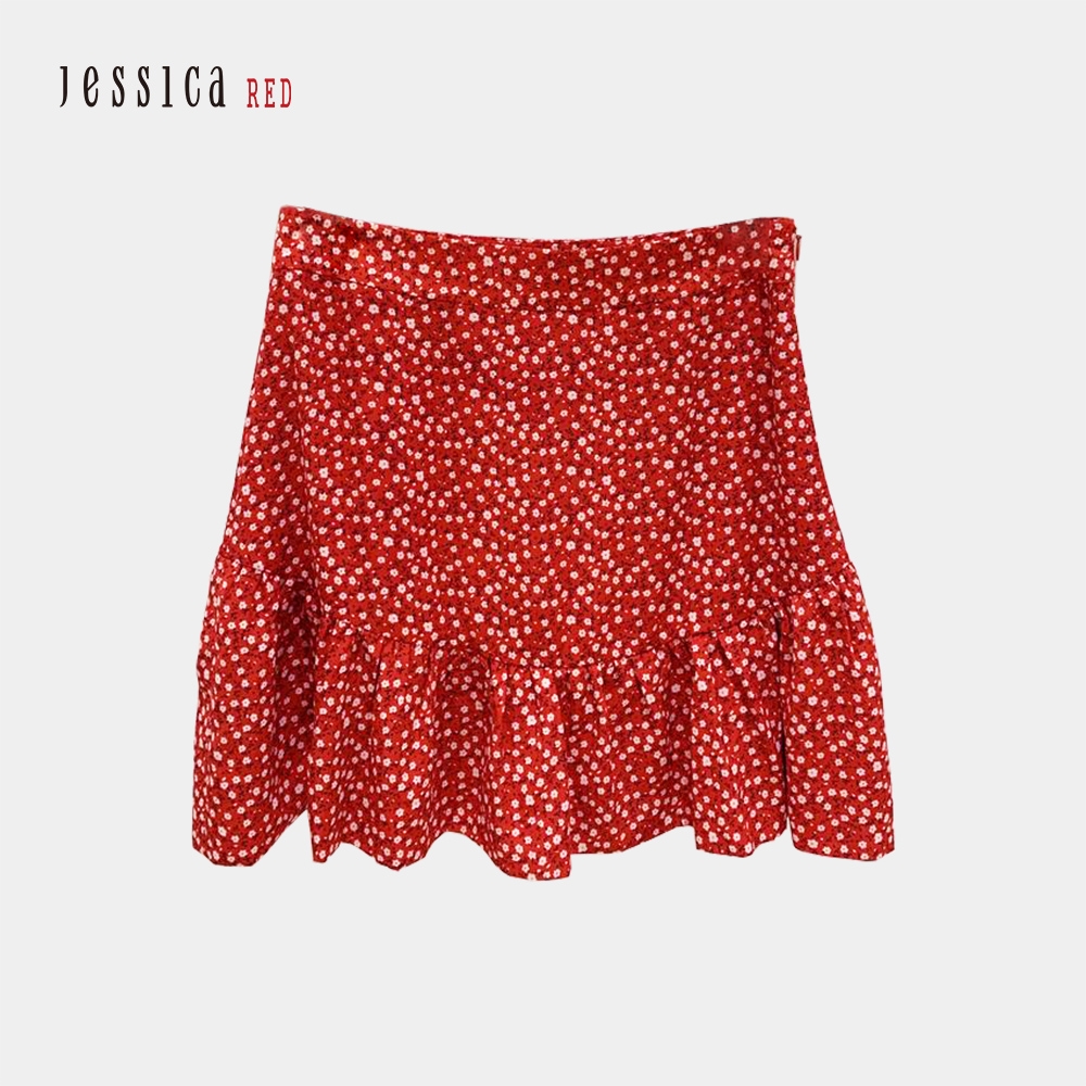 JESSICA RED - 清新甜美雪紡碎花短裙823113