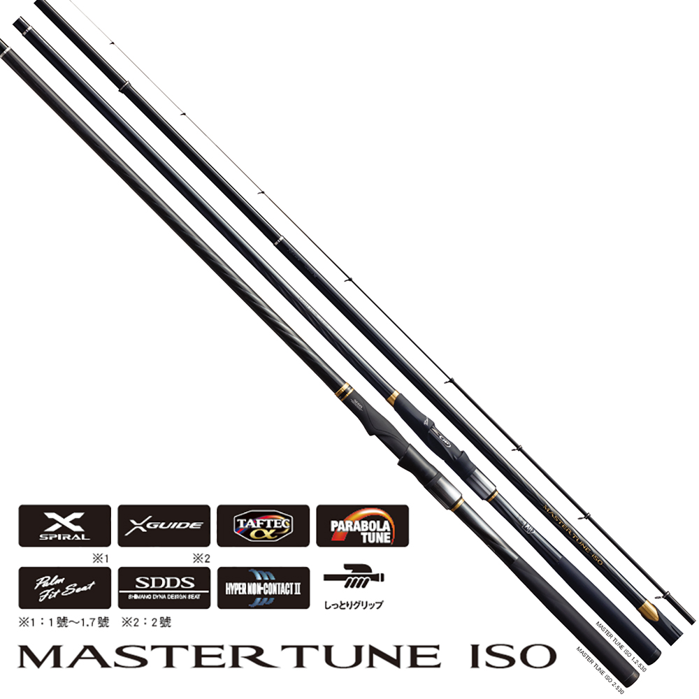 2022年最新春物 シマノ MASTER TUNE ISO 1.2号 5.30 - crumiller.com