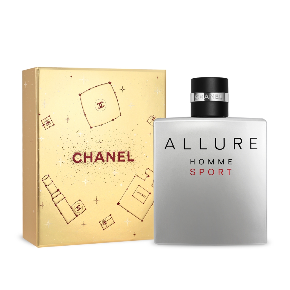 CHANEL 香奈兒ALLURE 男性運動淡香水100ml (2022 聖誕限定) | CHANEL