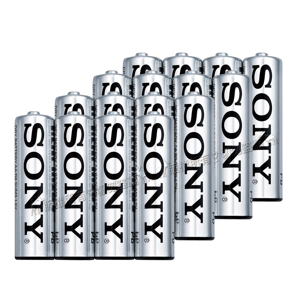 SONY 環保碳鋅ULTRA電池 三號AA (16顆入)