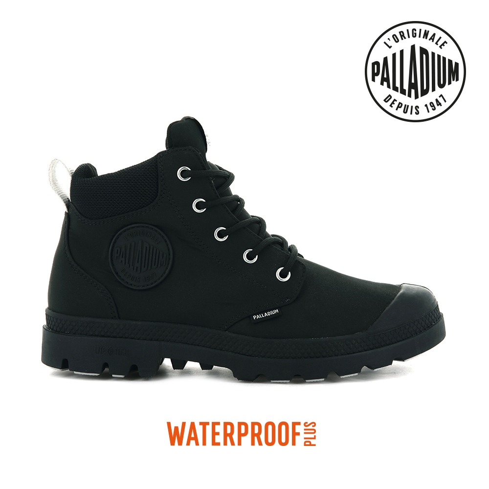 PALLADIUM Pampa Lite+ Cuff WP輕量防水靴-中性-黑