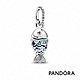 【Pandora官方直營】藍鱗游魚吊飾 product thumbnail 1