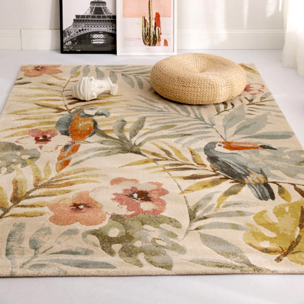 范登伯格 - 歐斯特 現代地毯 - 鳥啼(米) (80 x 150cm)