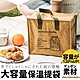 【Camping Box】露營風格杜邦手揉紙感大容量保溫提袋/野餐提袋/保溫袋 product thumbnail 1