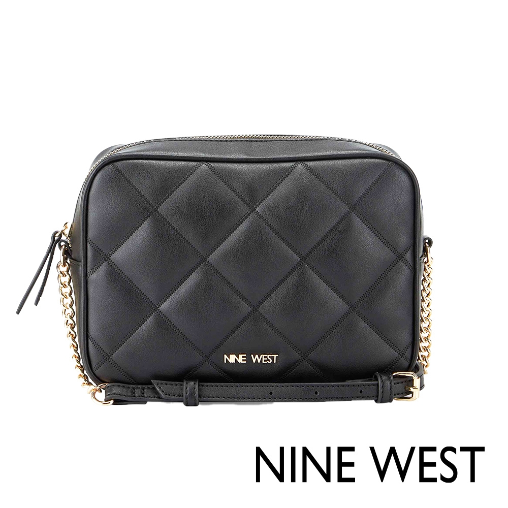 NINE WEST MADISEN 菱格方包-黑色(559569)