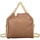 Stella McCartney Falabella Tiny 鍊帶兩用迷你包(咖棕色) product thumbnail 1