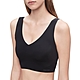 Calvin Klein Invisibles V Neck Bralette 無痕零感薄襯墊V內衣 CK內衣 女內衣-黑色 product thumbnail 1