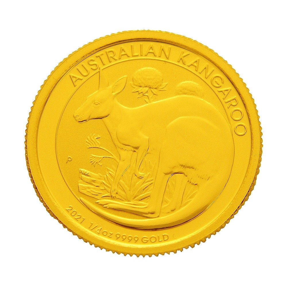 2021年澳洲袋鼠金幣-1/4盎司(OZ)
