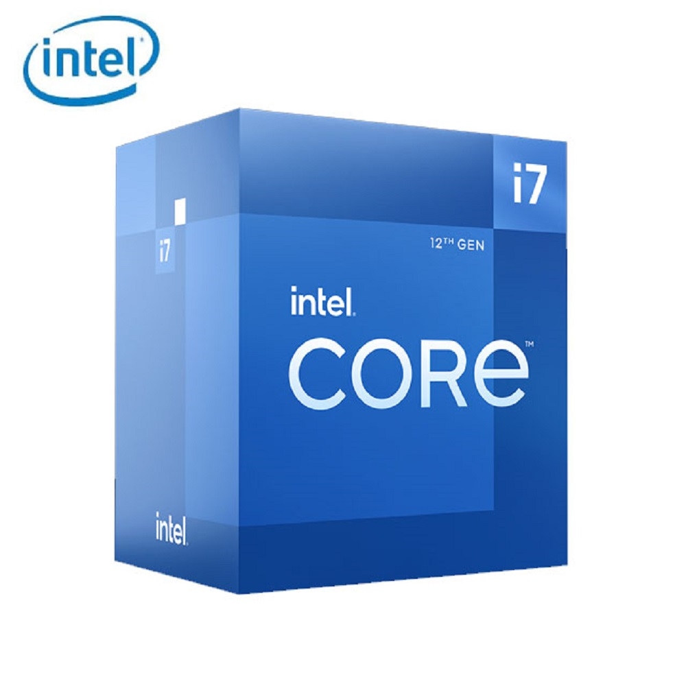 INTEL 盒裝第12代Core i7-12700 12核20緒處理器《2.10 GHz-4.90 GHz