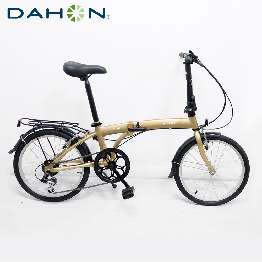 美品 DAHON SUV D6 20インチ 2019年6段 BAT061 カーキ - 自転車